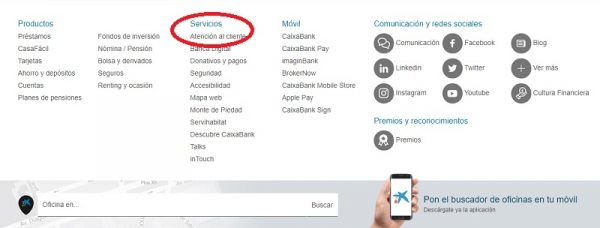 Teléfono CaixaBank